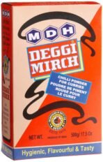 MDH Deggi Chilli,Powder,500 Gram - Fast UK Delivery
