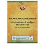 VAIDYARATNAM Kolakulathadi Choornam -100 Gram with Free Pachak Methi - Fast UK Delivery