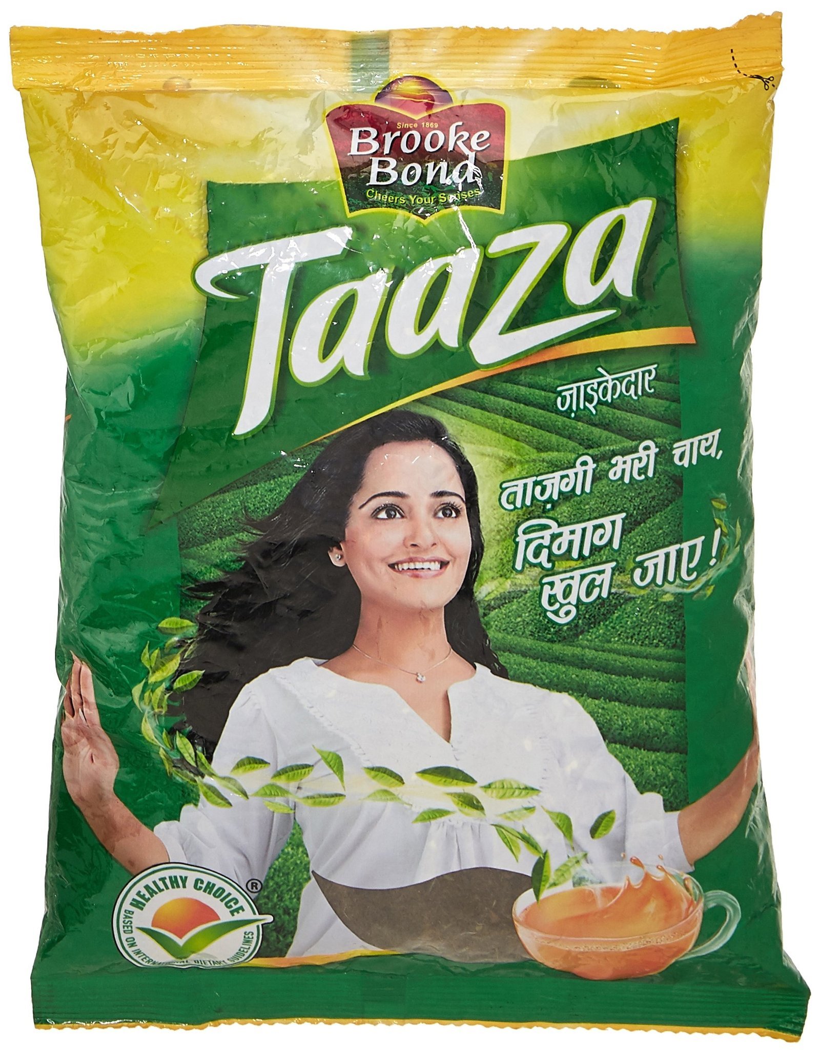 uk91cNIlBnCuL-1.jpg Brooke Bond Taaza Tea, 500 Gram, Green Tea - Fast UK Delivery - Image 1