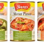 SWAD Ready To Eat Combo Pack Of Paneer Tikka Masala/Palak Paneer/Mutter Paneer Instant Mix Vegetarian with No Added Preservative And Colours - 450gm Each (Pack of 3) - Fast UK Delivery