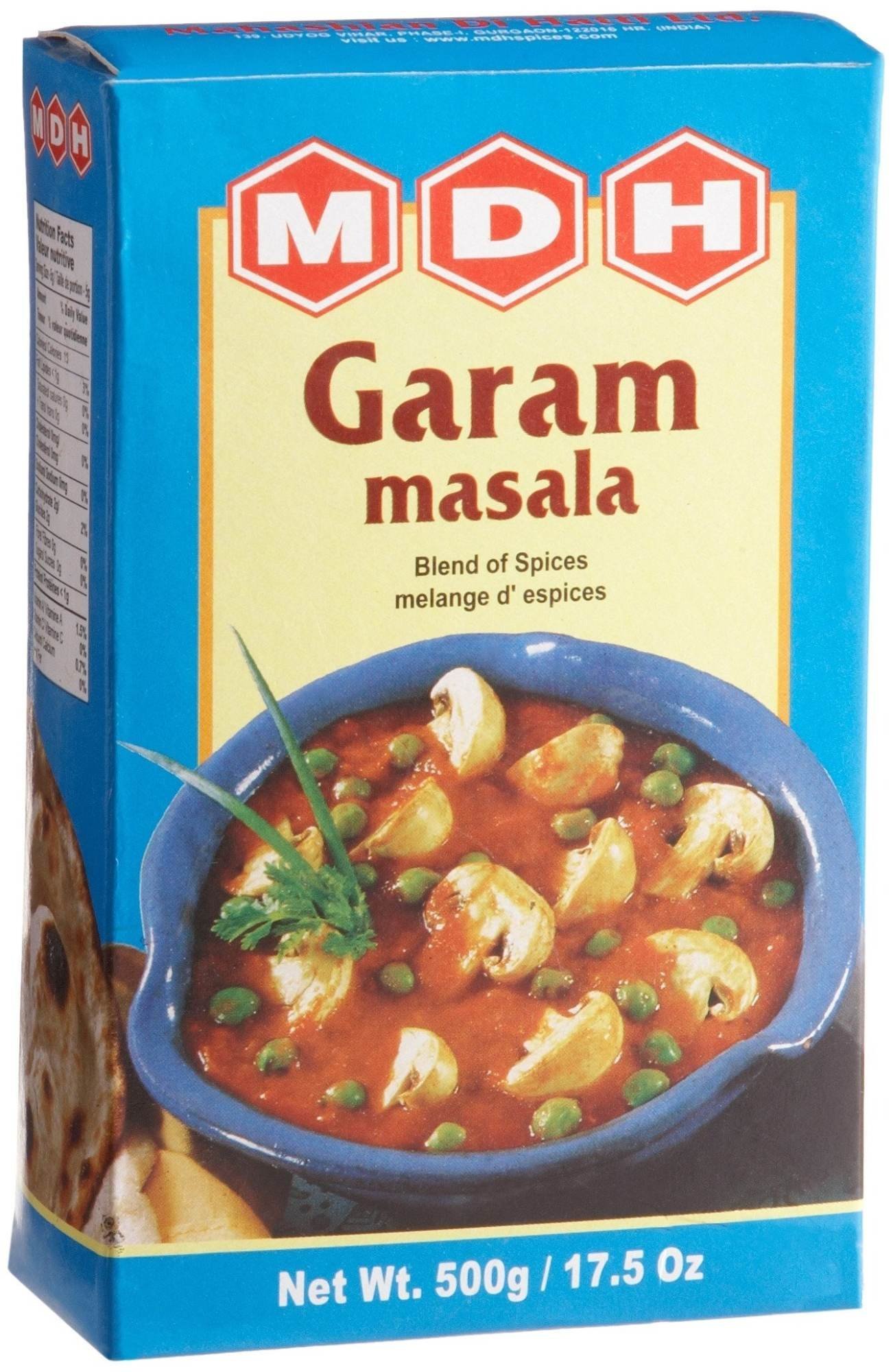 uk91iUlyibAeL-1-1.jpg MDH Garam Masala, 500g - Fast UK Delivery - Image 1