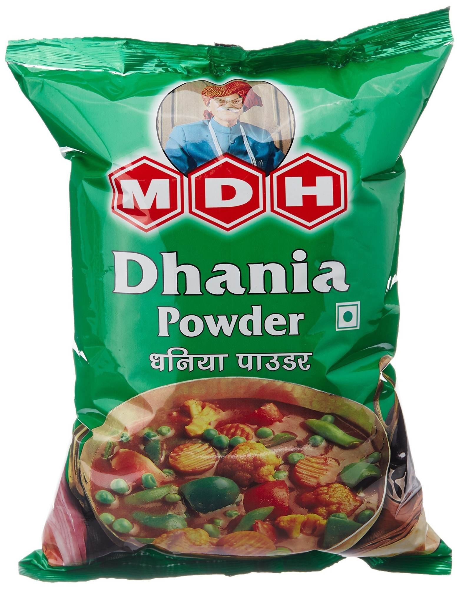 uk91l5hGrWzEL-1-1.jpg MDH Dhania, 500 Gram, Cilantro, Vegetarian, Pack of 1 - Powder - Fast UK Delivery - Image 1