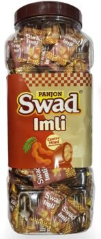 Swad Chocolate Candy Chulbuli Imli Jar, 200 Toffee - Fast UK Delivery